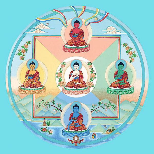 Buddha Weekly the 5 dhyani buddhas Buddhism