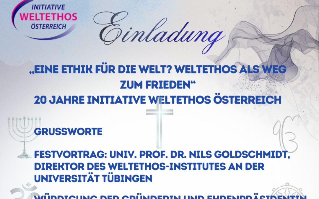20 Jahre Initiative Weltethos Österr.