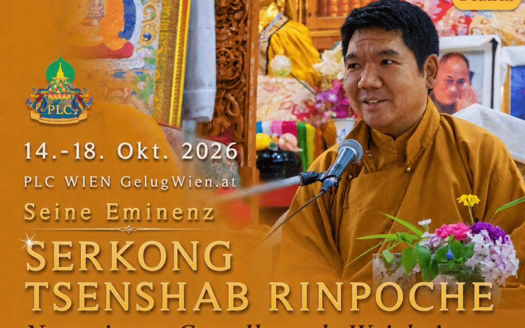City-Retreat mit SE Serkong Rinpoche 14.10.-18.10.2026