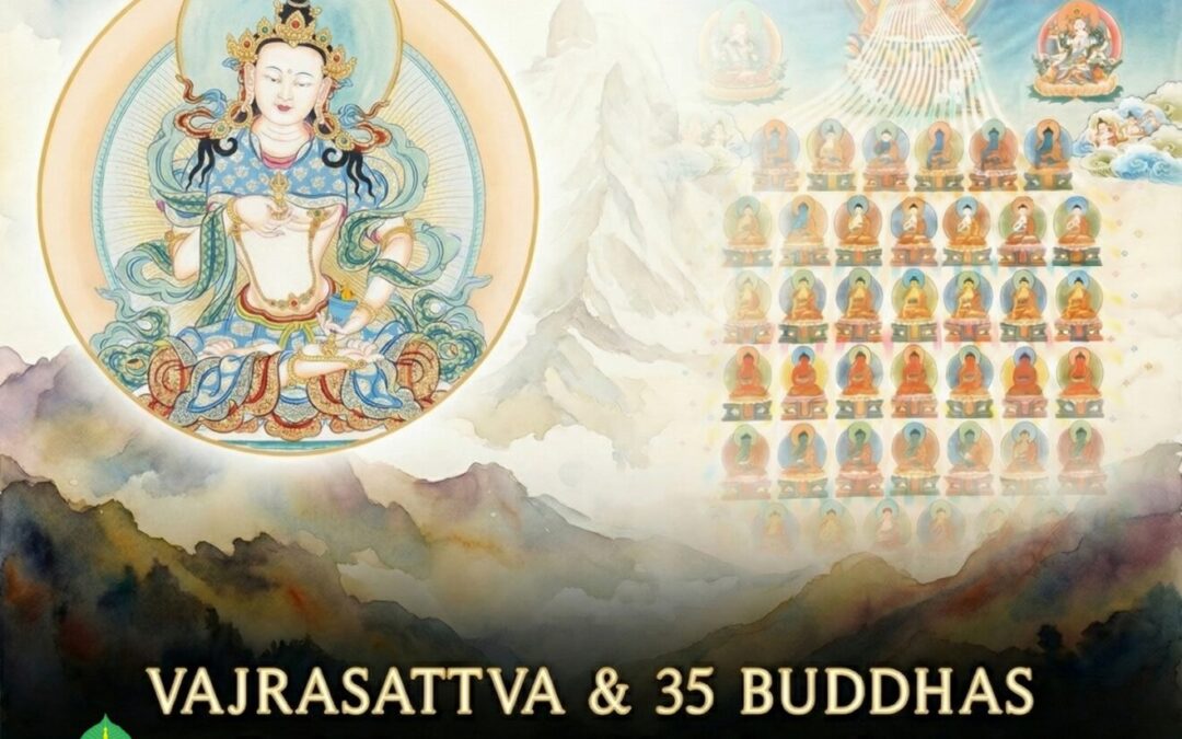 VAJRASATTVA & 35 Buddhas: MEDITATION